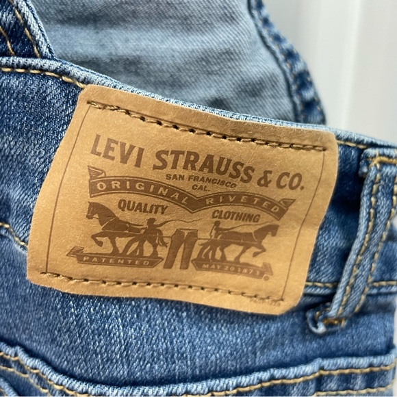 Levi’s Girls Girlfriend Overalls Size 12 - Picture 13 of 13